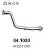 AUDI 433253101K Exhaust Pipe